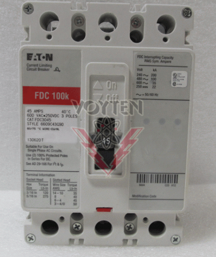 GHB3050I Circuit Breaker by Eaton, Cutler Hammer or Westinghouse