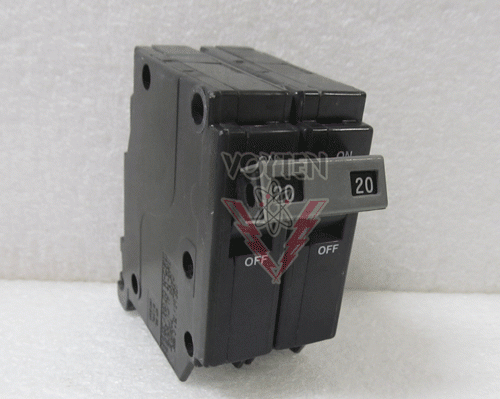 EATON CUTLER HAMMER  3 POSITION COMMERICAL BREAKER 20A/2 P 120/240V 10K, CAT # CHP220