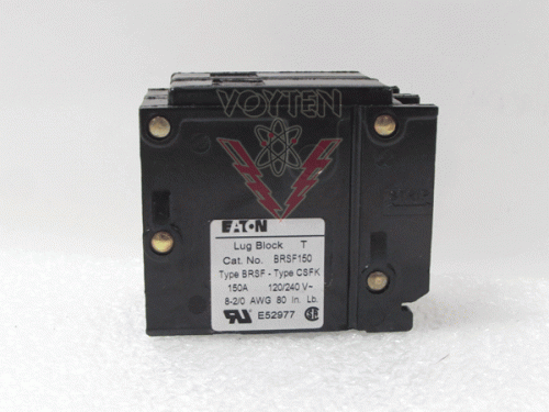 EATON TYPE BR SUBFEED LUG BLOCK 150AMP 2 POLE