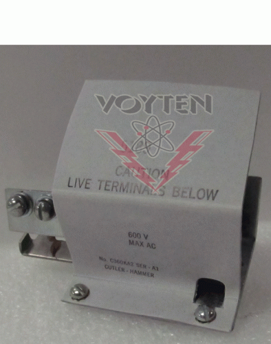 EATON CUTLER HAMMER INTERLOCK KIT 2 N.O. 2 N.C. 600 VAC MAX. CAT# C360KA2