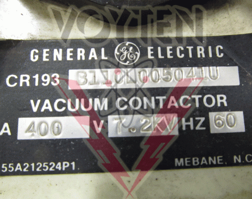 GE Vacuum Contactor _x000D_