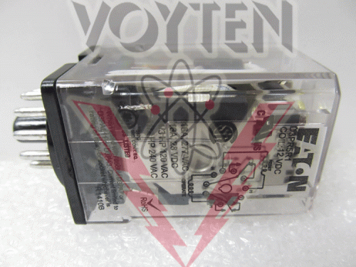 EATON, DPDR LATCHING RELAY, 12VDC COIL, STYLE# D3PR5R1-A3, CAT# D3PR5R1