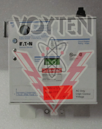 EATON ELECTRICAL OPERATOR 120 VAC 50/60 HZ 30 A IN RUSH J FRAME CIRCUIT BREAKERS CAT# EOP2T07 STYLE# 1492D94G06