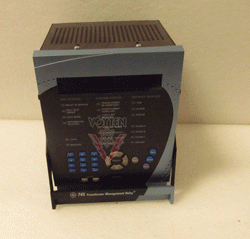 GENERAL ELECTRIC POWER MANAGEMENT TRANSFORMER RELAY PHS. CTS 5 A GND CTS 5 A CONTROL POWER 90-300 VDC @ 35 W 70-265 VAC @ 40 VA 48-62 HZ W/CASE CAT# 745-W2-P5-G5-HI-A-E