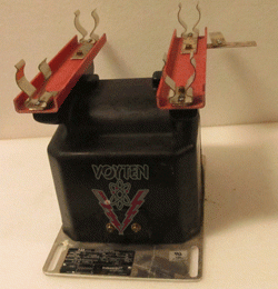 ABB VOLTAGE TRANSFORMER RATIO: 100:1 ACCURACY RATING VOLTAGE 12000/12000Y TO/A 120 VOLTS 60 HZ CAT# 923A297G06