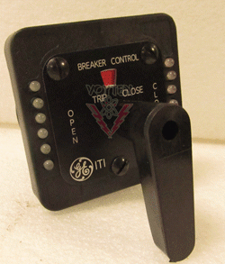 INSTRUMENT TRANSFORMER BREAKER CONTROL SWITCH WITH 120 VAC 50/60 HZ LED LIGHTS 2 ROWS CAT# 952438D-L2R120