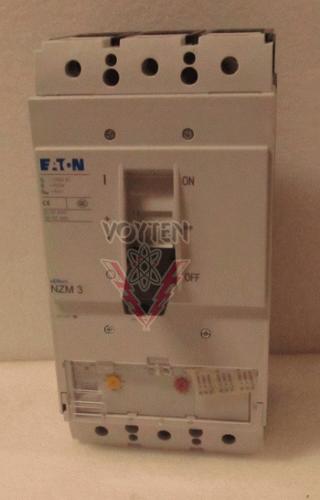 EATON CIRCUIT BREAKER 3 POLES 400 AMPS 1000 VAC CAT# NZMH3-AE400-S1