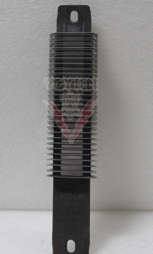 CHROMALOX, OTF SERIES FINSTRIP AIR HEATER, 240 VOLTS, 350 WATTS, 10-1/2 INCH LENGHT, CAT # OTF-10 or OTF-10 240