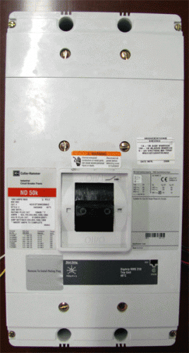 ND312T33WC05S02 w/ Trip Unit D.T. RMS 310 Circuit Breaker