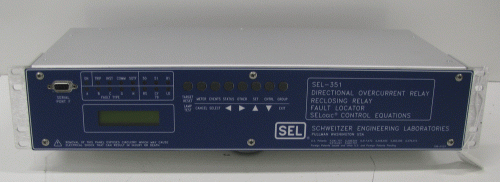 SEL-351 Motor Control