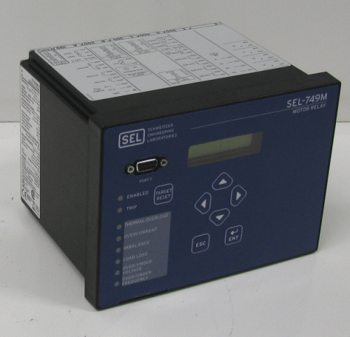 SEL-749M Motor Control