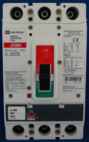 JGH3250NN w/ Trip UnitCAT A In 225 AMP Circuit Breaker