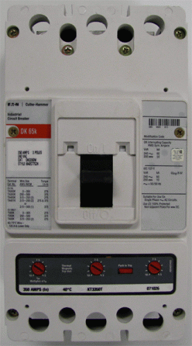 DK3350W w/ Trip Unit KT3350T Circuit Breaker