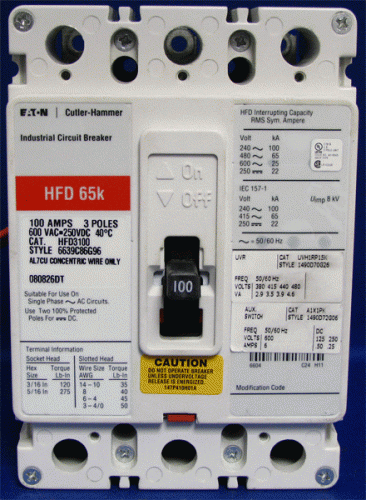 HFD3100 with Aux Switch and UVR