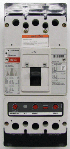 HKD3400F w/  KT3400T Trip Unit Circuit Breaker
