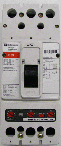 JD3250F w/ JT3200T Trip Unit Circuit Breaker