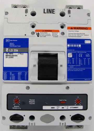 LD2500 w/ Trip Unit LT2400T Circuit Breaker