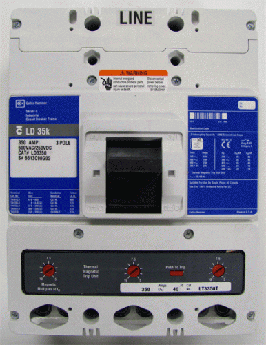 LD3350 w/ Trip Unit LT3350T Circuit Breaker