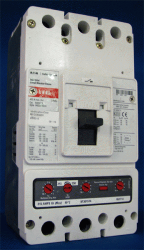 KW3400F w/ Trip Unit KT3315TA Circuit Breaker