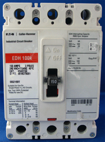 EDH3150 Circuit Breakers