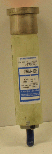 7RBA4-100E Eaton, Cutler Hammer or Westinghouse Fuse Refill