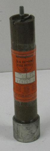 834257D Eaton, Cutler Hammer or Westinghouse Fuse Refill