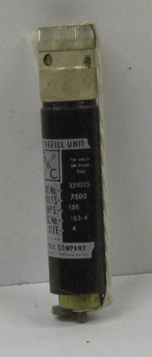 121025 S&C Fuse Refill