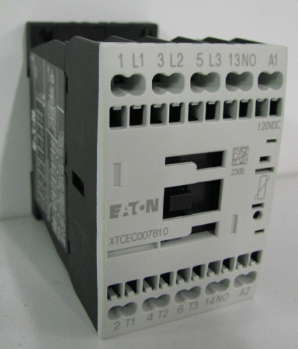 XTCEC007B10AD Contactor by Eaton, Cutler-Hammer or Westinghouse
