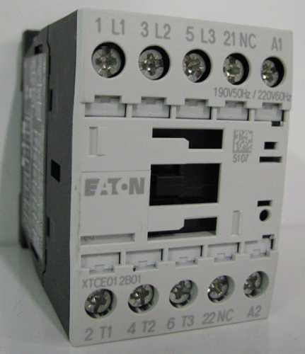 XTCE012B01G Contactor by Eaton, Cutler-Hammer or Westinghouse