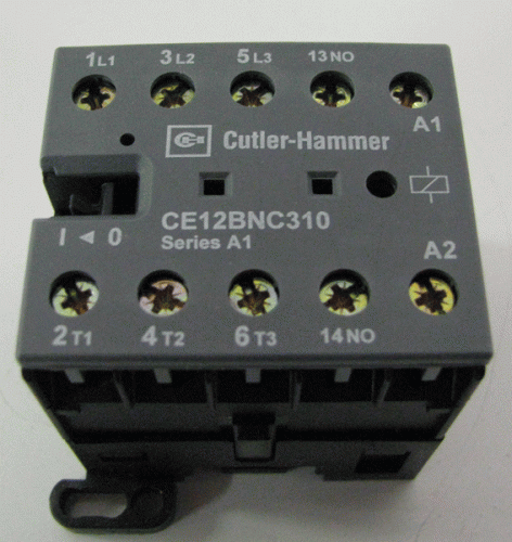 CE12BNC310T Miniature Contol Contactor by Cutler Hammer