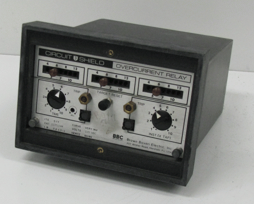223T2244  Overcurrent Relay by Brown Boveri