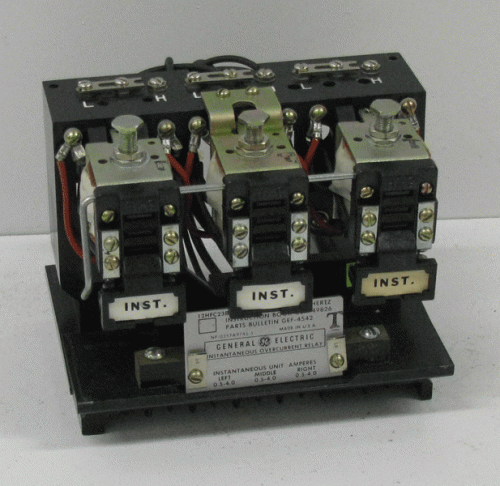 12HFC23B1A Overcurrent Relay by General Electric
