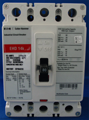EHD3080 Circuit Breaker