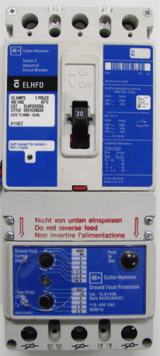 ELHFD3030L w/ Trip Unit ELD143A Circuit Breaker