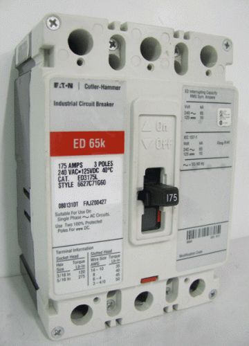 ED3175L Circuit Breaker by Eaton, Cutler-Hammer or Westinghouse