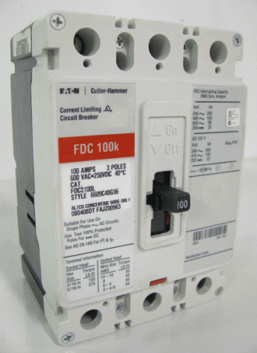 FDC3100L Circuit Breaker by Eaton, Cutler-Hammer or Westinghouse