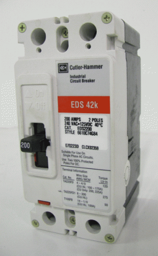 EDS2200 Circuit Breaker by Eaton, Cutler-Hammer or Westinghouse