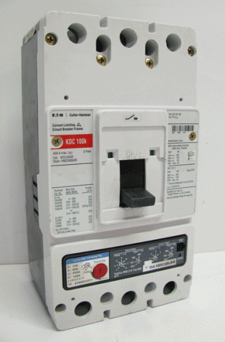 KDC3400 w/ Trip Unit KES3400LSV Circuit Breaker by Eaton, Cutler-Hammer or Westinghouse