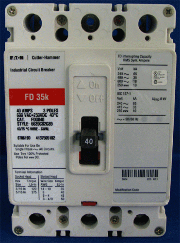 FD3040 Circuit Breaker