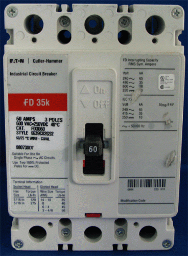 FD3060 Circuit Breaker