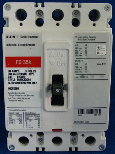 FD3080 Circuit Breaker