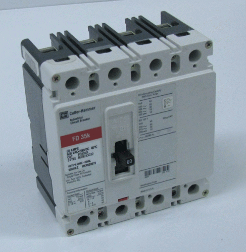 FD4060L Circuit Breaker by Eaton, Cutler Hammer or Westinghouse