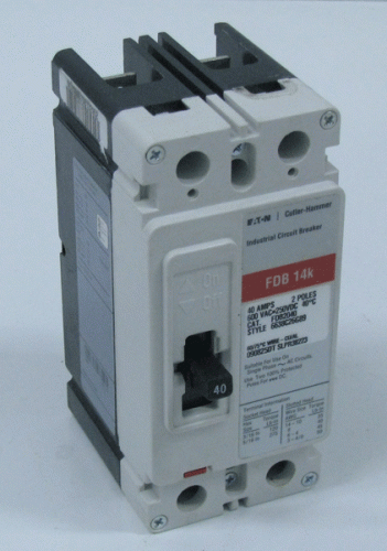 FDB2040 Circuit Breaker by Eaton, Cutler Hammer or Westinghouse
