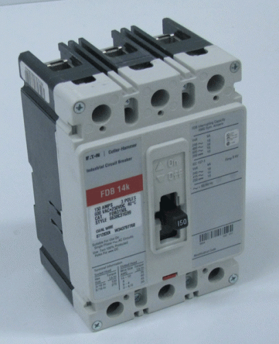 FDB3150L Circuit Breaker by Eaton, Cutler Hammer or Westinghouse