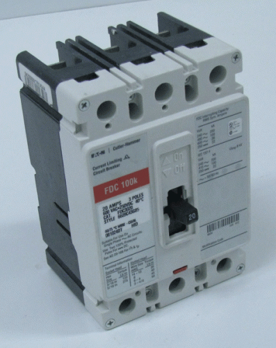 FDC3020 Circuit Breaker by Eaton, Cutler Hammer or Westinghouse