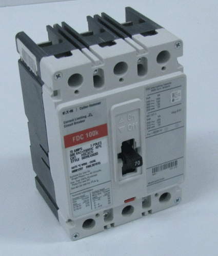 FDC3070 Circuit Breaker by Eaton, Cutler Hammer or Westinghouse