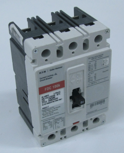FDC3080 Circuit Breaker by Eaton, Cutler Hammer or Westinghouse