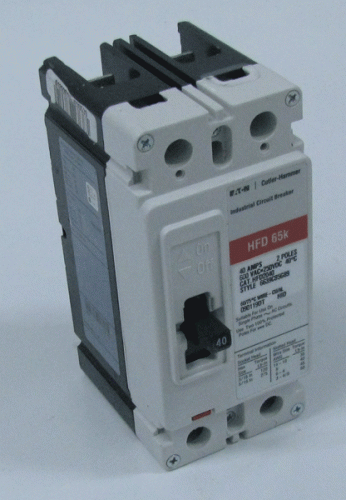 HFD2040 Circuit Breaker by Eaton, Cutler Hammer or Westinghouse
