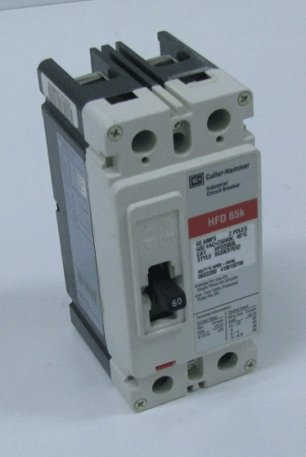 HFD2060L Circuit Breaker by Eaton, Cutler Hammer or Westinghouse