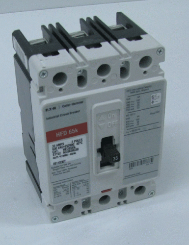 HFD3035L Circuit Breaker by Eaton, Cutler Hammer or Westinghouse